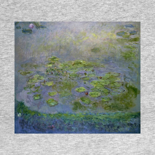 Waterlilies - Claude MONET by KargacinArt
